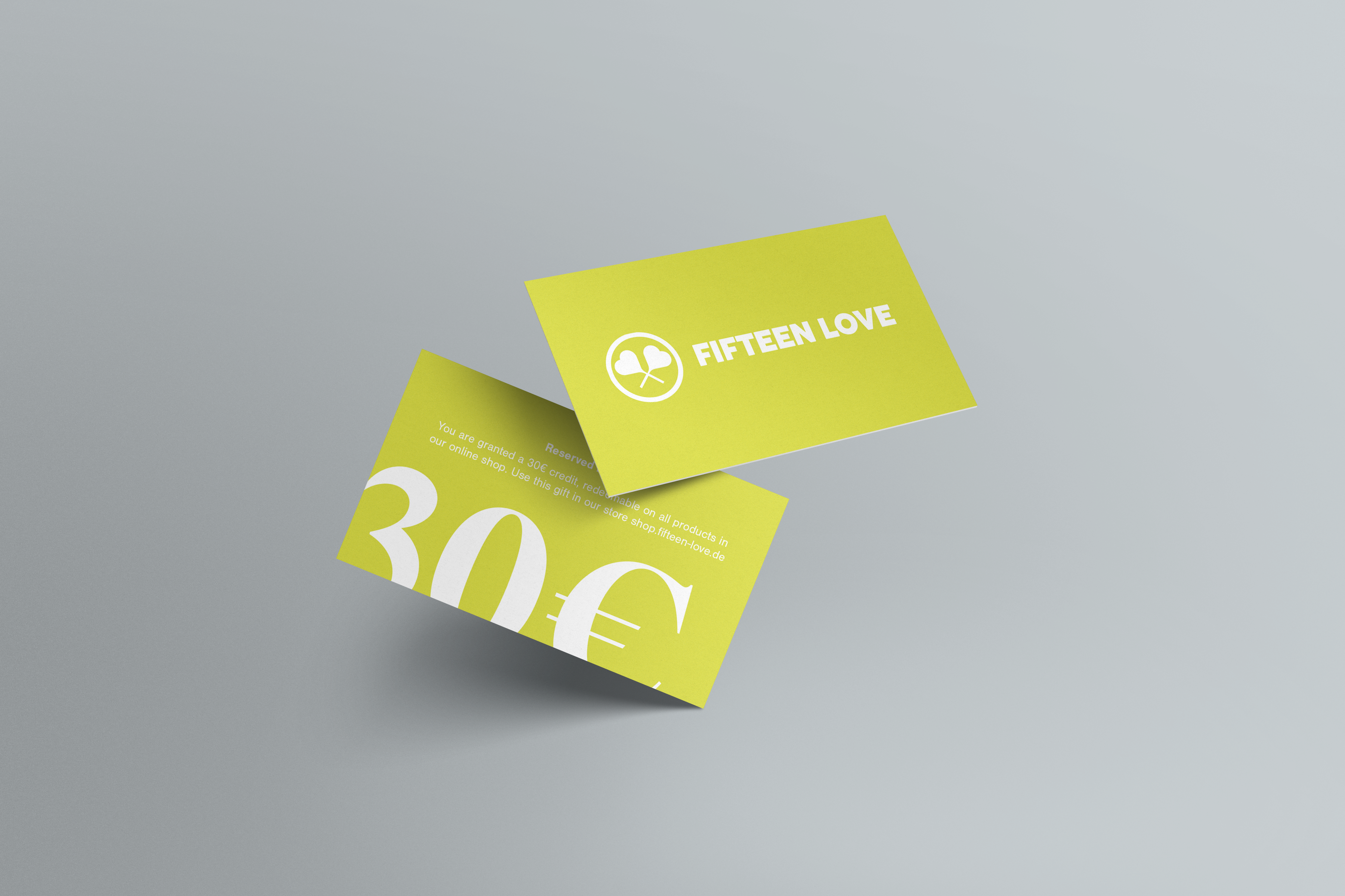 Fifteen Love Fashion Gift Card